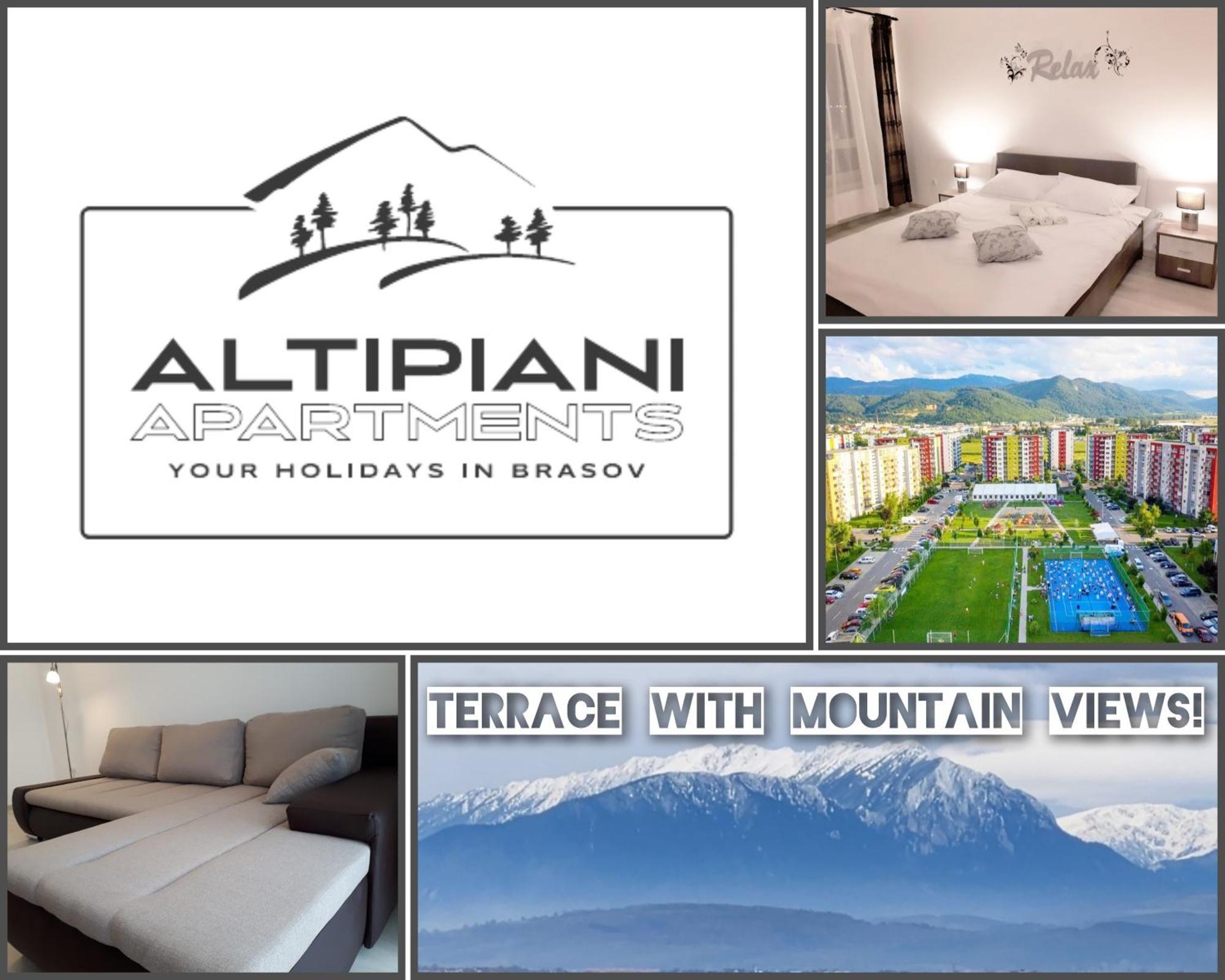 Apartment Altipiani Panoramic Braşov Eksteriør billede
